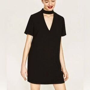 Zara Black Midi Dress
